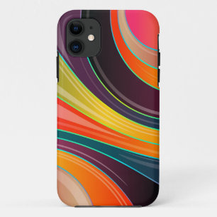 buntes Kreiswirbel abstraktes Handyhülle Case-Mate iPhone Hülle