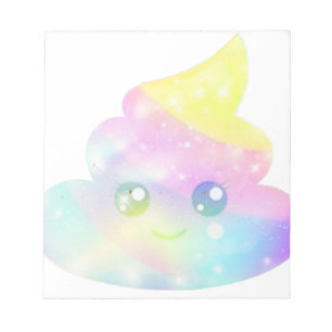 Buntes Kumpel-Emoji Notizblock