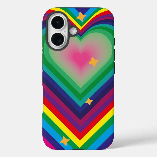 Buntes Liebes-Handygehäuse Case-Mate iPhone Hülle (Rückseite)