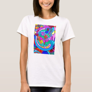 buntes Liebet-shirt T-Shirt