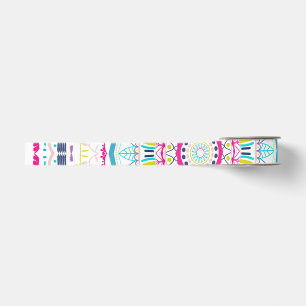 buntes Mandala Ripsband