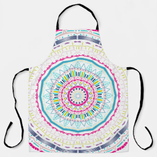 buntes Mandala Schürze