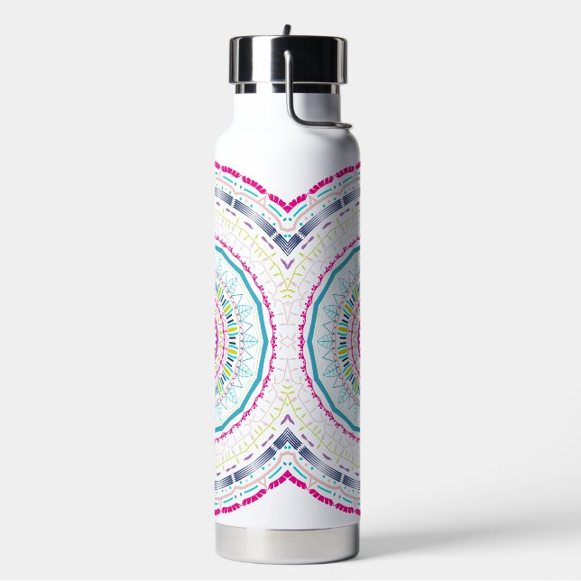 buntes Mandala Trinkflasche (Links)