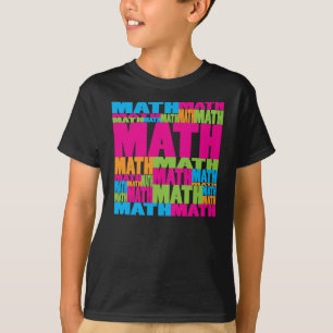 Buntes Mathe T-Shirt