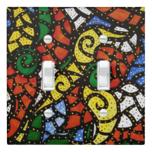 Buntes modernes abstraktes