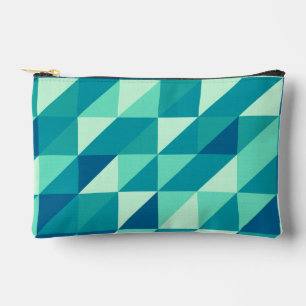 Buntes modernes Retro-Vintage-Muster Zubehörtasche