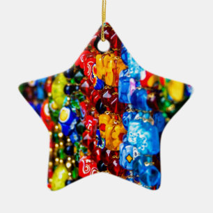Buntes Murano Keramikornament