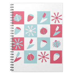 buntes Muster Notizblock