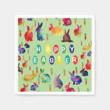 Buntes Osterpapier Napkins