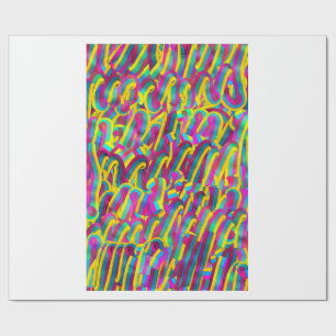 Buntes Papier Geschenkpapier