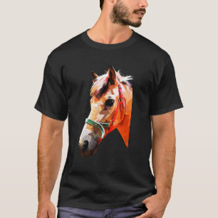 Buntes Pferd Grafik 1 T-Shirt
