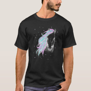 Buntes Pferd T-Shirt