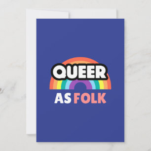 Buntes Pride-Logo Love & Unity Design Einladung