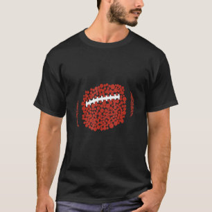 Buntes Punktfußball Frohen Internationalen Punkt-T T-Shirt