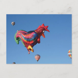 Buntes Roostesr Postkarte