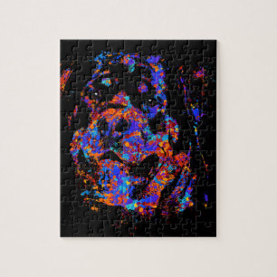 Buntes Rottweiler - Metzgerhund Puzzle