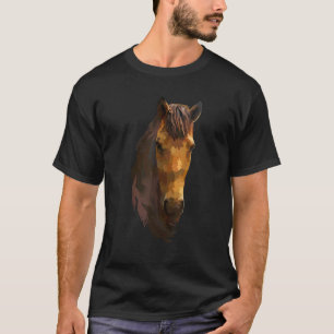 Buntes Sarkastisches Pferde Grafik T-Shirt