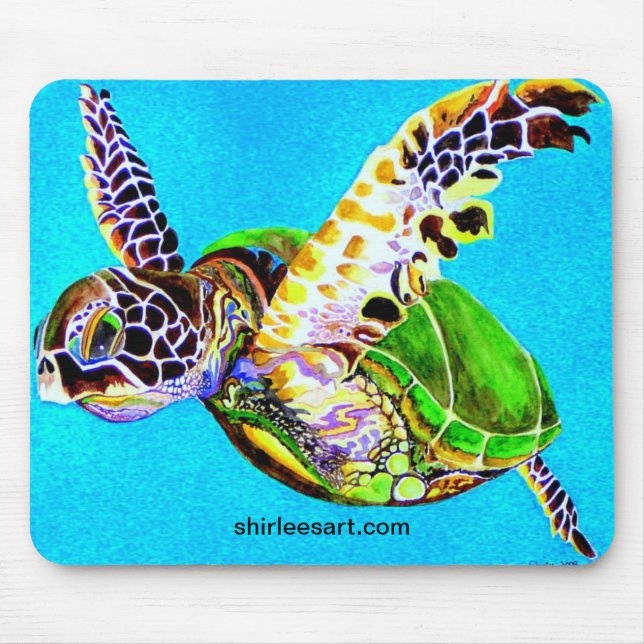 buntes Schildkröte mousepad (Vorne)