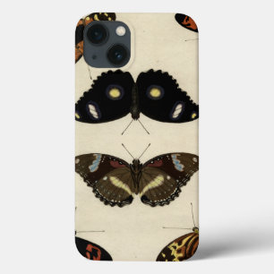 Buntes Schmetterlings-Gemisch auf Sahnehintergrund Case-Mate iPhone Hülle