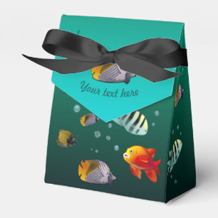 Buntes Seeleben - Unterwasserthema Geschenkschachtel