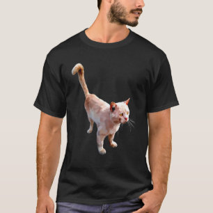 Buntes Süßes Katzen Grafik T-Shirt