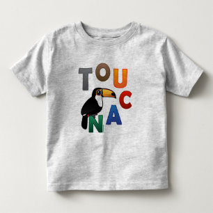Buntes Toucan Kleinkind T-shirt