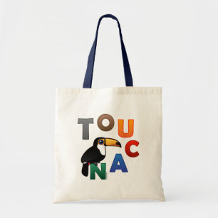 Buntes Toucan Tragetasche