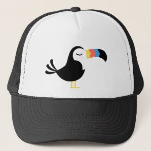 Buntes Toucan Truckerkappe