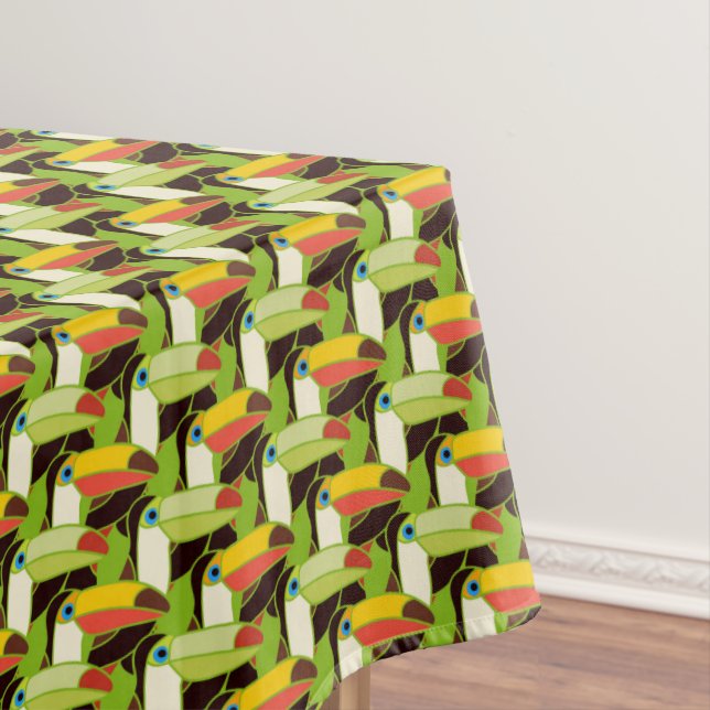 Buntes Toucans 2 Tischdecke (Beispiel)