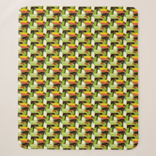 Buntes Toucans Sherpadecke