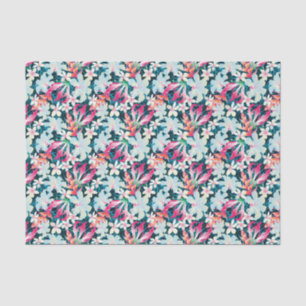 Buntes tropisches Muster Seidenpapier