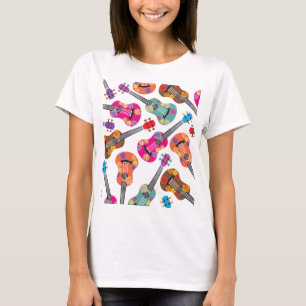 Buntes Ukeleles T-Shirt