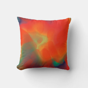 Buntes Vintage-Tie-Dye-Bad Kissen