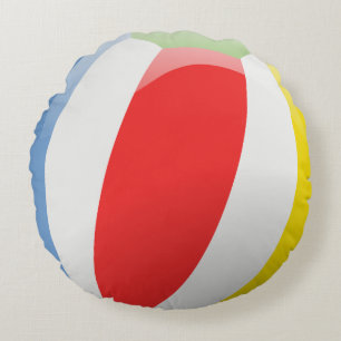 Buntes Wasserball-Kissen Rundes Kissen