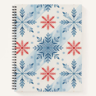 Buntes Weihnachts-Notizbuch – Festliches Winter-De Notizbuch