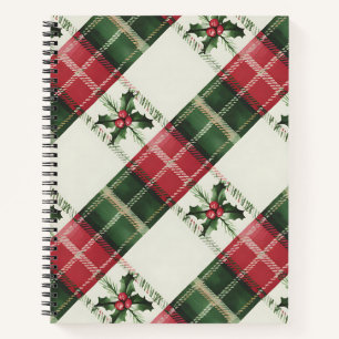 Buntes Weihnachts-Notizbuch – Festliches Winter-De Notizbuch