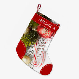 Buntes Weihnachtsdekor Kleiner Weihnachtsstrumpf