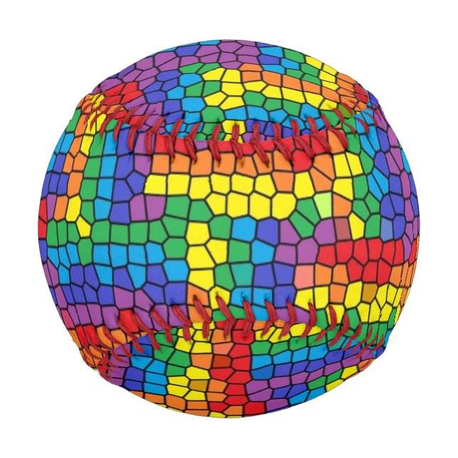 Buntglas-Baseball Baseball (Vorderseite)