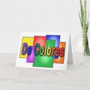 Buntglas De Colores Palanca Karte