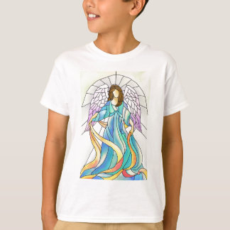Buntglas-Engel T-Shirt