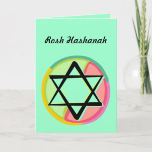 Buntglas - feiertagskarte