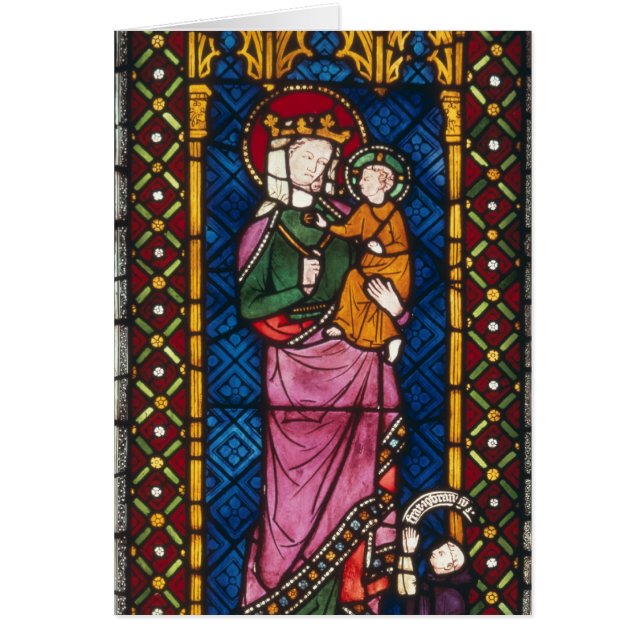 Buntglas-Fenster (Vorne)