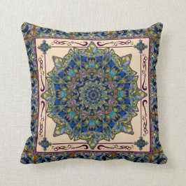 Buntglas-Fenster-Mandala-Dekor-Kissen Kissen