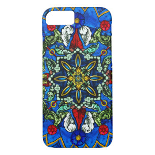 Buntglas-Fenster-Mandala-Telefon-Kasten Case-Mate iPhone Hülle