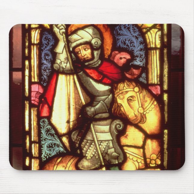 Buntglas-Fenster Mousepad (Vorne)