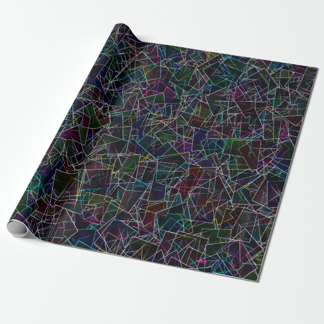 Buntglas.... Geschenkpapier (Ungerollt)