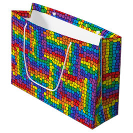 Buntglas Große Geschenktüte