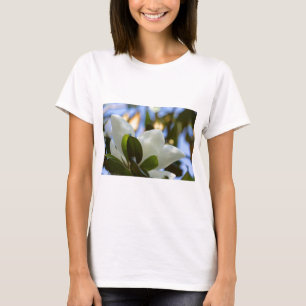 Buntglas-Himmel Southern Magnolia Geschenke Beklei T-Shirt