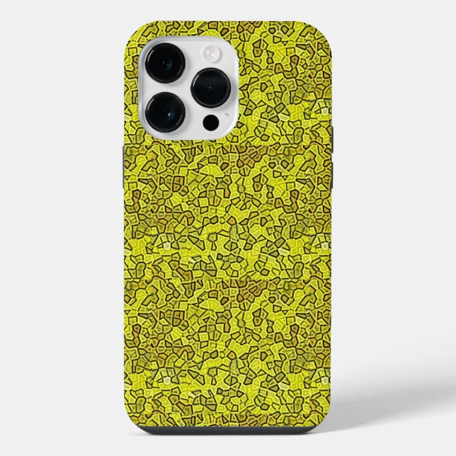 Buntglas   iPhone hülle (Rückseite)