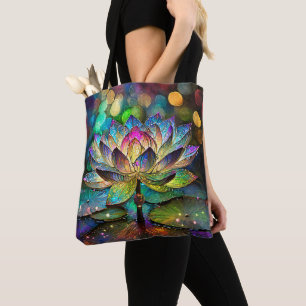 Buntglas Lebendige Lotusblume